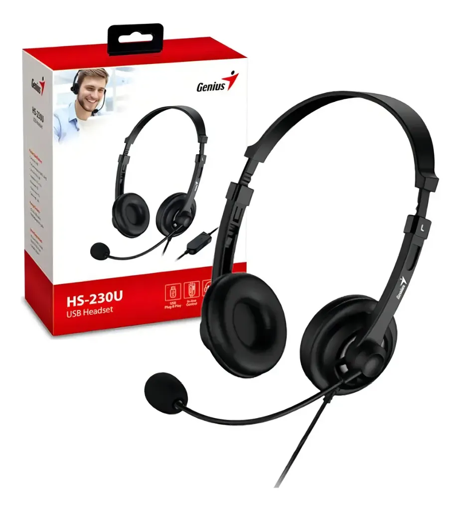 Diadema Genius HS-230U USB